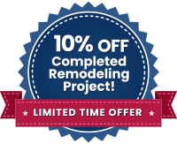 10 Percent Complete Remodeling Project - Limited Time Offer